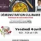 Démonstration culinaire vendredi 4 avril 2025