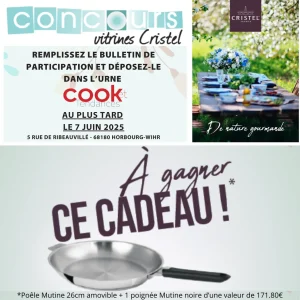 Tentez de gagner une poêle en inox 